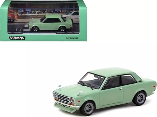 Datsun 510 Tarmac Works cadeau idéal pour passionné auto vert clair