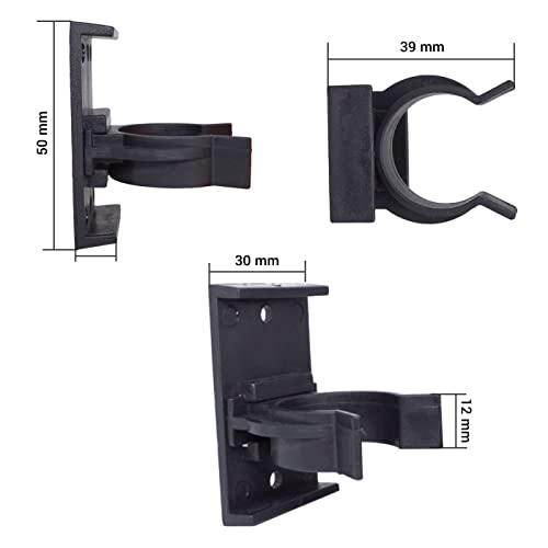 Patas de plástico de 10 cm regulables para elevar tus muebles de cocina con clips 6