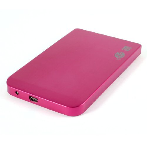 Caja externa aluminio USB 2.0 para HDD 2.5" miniatura 1