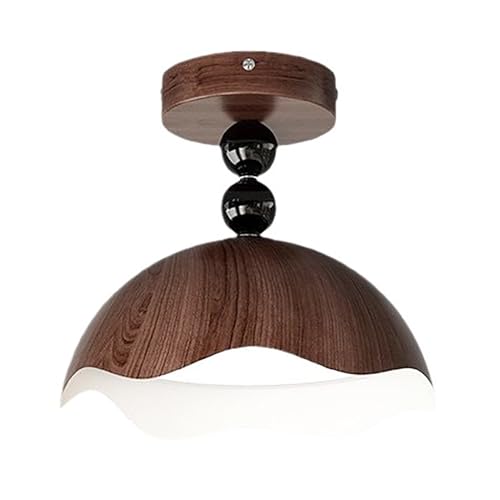 Plafonnier médiéval haut de gamme en bois massif sculpté