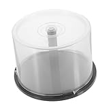 Support de stockage de dvd : conteneur de stockage de disque : superbe finition, design simple et délicat, le support de stockage de CD est pratique et pratique, bon pour le bureau, la bibliothèque.