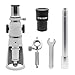 Portable 100x Mini Jewelry Magnifying Glass Microscope Monocular Handle with Gradient