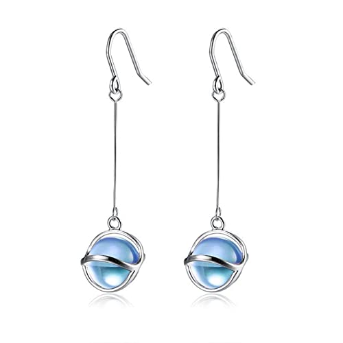 Glass Bead Fashion Earrings: Elegant Party Jewelry