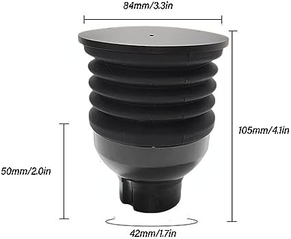 Single Dose Coffee Grinder Hopper 2 in 1 Replacement for Eureka Mignon Manual, Silenzio, Specialita, Pertetto, Crono, Brew Pro, XL, Blowing Powd