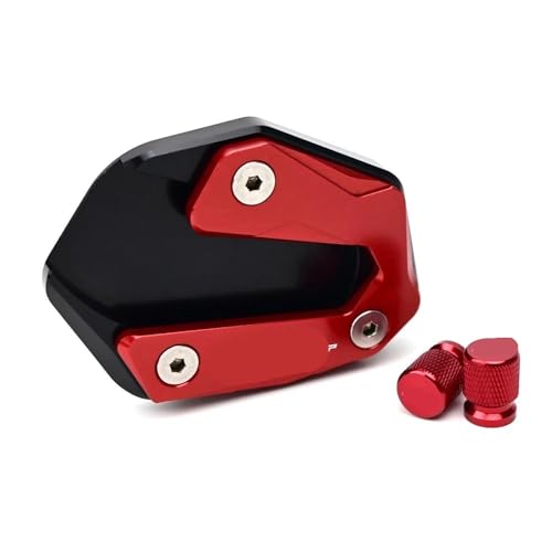Coussinet d'agrandissement TRACER 9 GT et bouchon de valve moto en alu