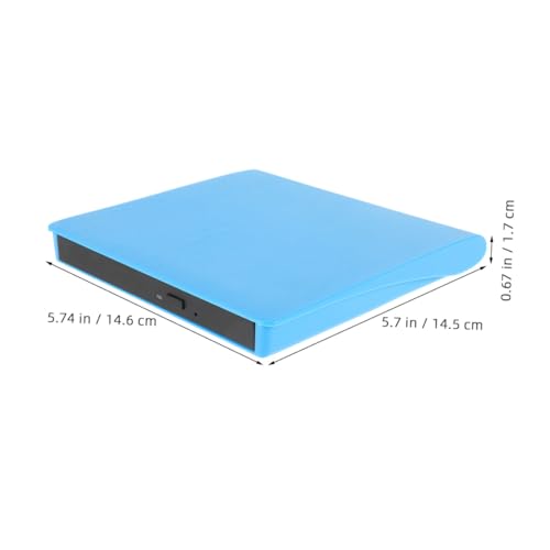 Mikikit unidad externa USB para CD y DVD portátil miniatura 2