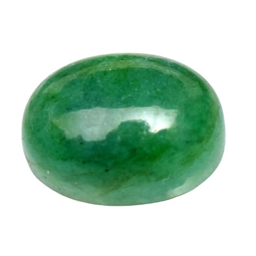 Émeraude naturelle ovale pour créer votre bague personnalisée et pendentif DIY