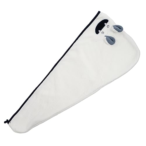 Mikinona Coral Velvet Dry Hair Cap Quick Drying Hat for Women Bath Accessory Hair Wrap Super Absorbent Towel