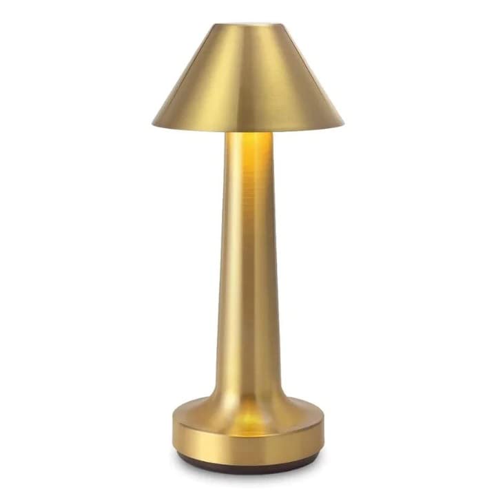 The Artment Presents The Solace Collective Gold Canopy Lamps (9X9X22 CM), Weighing 600Grams. Perfect for Home Decor, Wall Decor, and Gifting, These Lamps exude Aesthetic Charm-image-25
