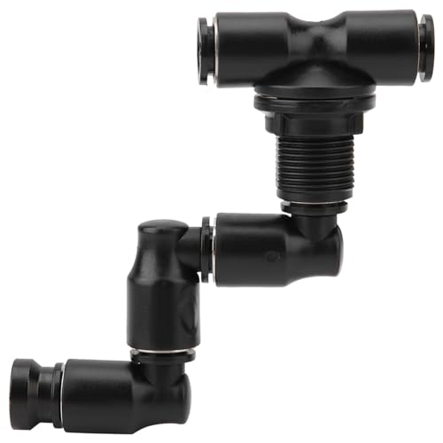 HEEPDD Reptile Terrarium Nozzle, 360° Adjustable Fogger Mist Sprinkler for Rainforest Tank Amphibians, Plants, Flowers, Reptiles