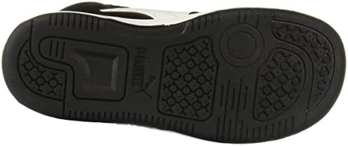 PUMA Men's Rebound Layup Sneaker, Black White, 11 | Image 3