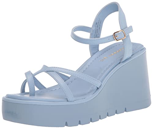 Madden Girl Women's Vault Wedge Sandal, Baby Blue, 10 #TOP18