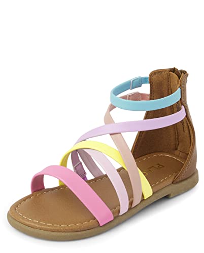 The Children's Place,And Toddler Girls Sandals,MULTI CLR,5 Toddler