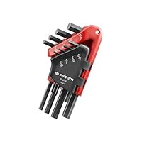 Jeu de 6 clés mâles coudées Torx FACOM 89.JP6 de T10 à T40 Jeu de 6 clés mâles coudées Torx FACOM 89.JP6 de T10 à T40