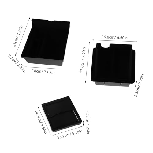 Boîte de rangement console centrale pour Modèle Y pour éviter le désordre