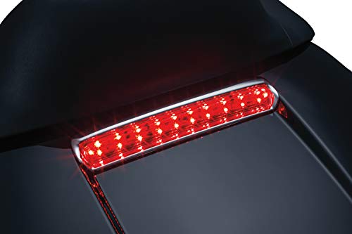 Kuryakyn 6706 Motorcycle Lighting Accessory: Tour-Pak Lid Light, Rear LED Running/Turn Signal/Blinker/Brake Lights for…