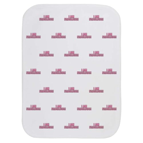 Azeeda 'I Am Fabulous' Baby Burp/Wash Cloth (BC00030989)