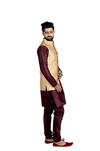 Men's Banarasi Printed Nehru Jacket2