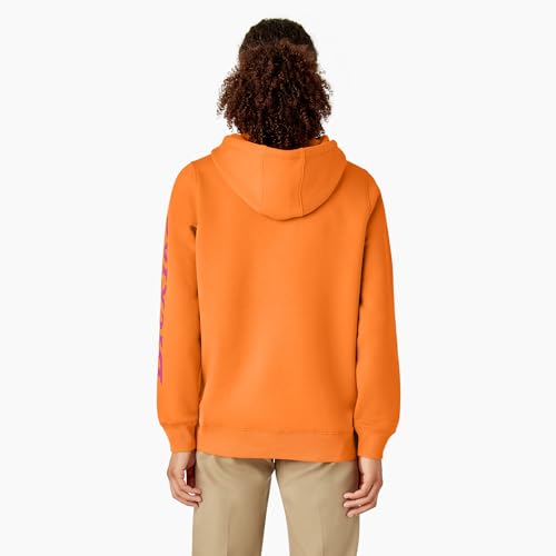 Image of Dickies womens Heavyweight Logo Sleeve Pullover