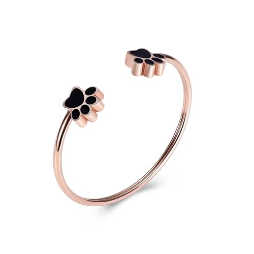 Bracelet de bijoux de crémation en or pour cendres chat chien