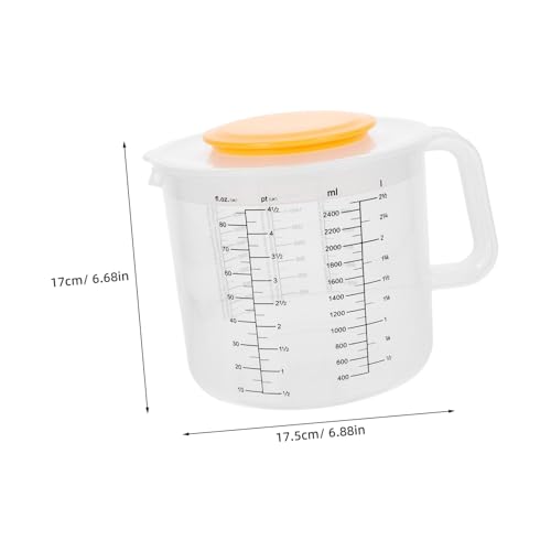 Tazón para mezclar con tapa 2.5 litros blanco miniatura 2