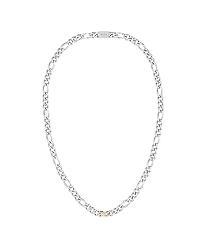 BOSS Jewelry Collar de Cadena para Hombre Colección RIAN en Acero Inoxidable con un Charm - 1580586