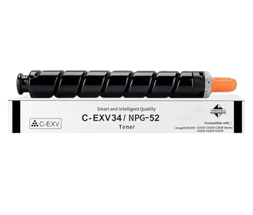 Toner Canon C-EXV34 Noir Amla EXV34 pour IR-ADV C2030 C2020 C2220
