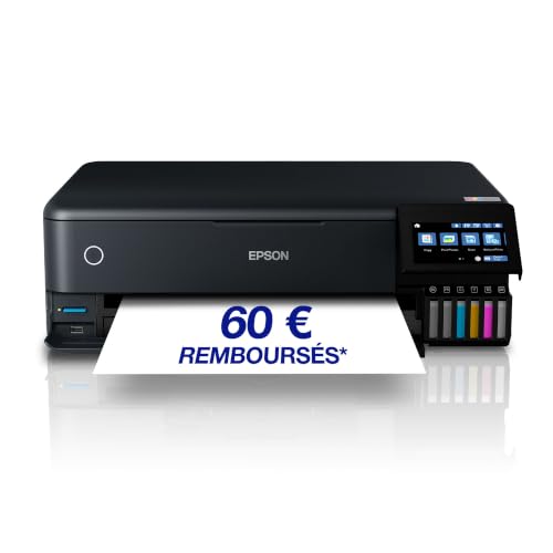 Imprimante photo A3+ EcoTank ET-8550 avec réservoir d’encre et Wi-Fi