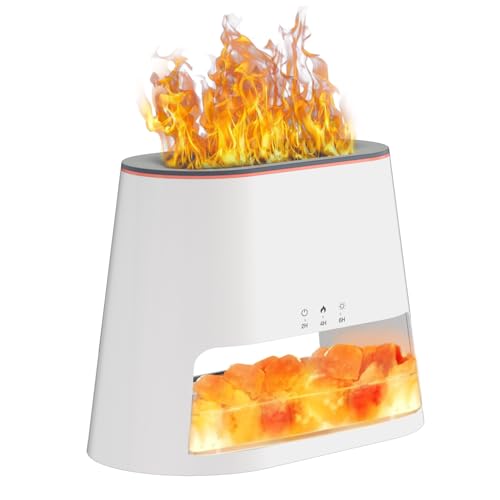 BieJiahWeiBie Luxury Himalayan Salt Lamp Humidifier & Aromatherapy Diffuser -