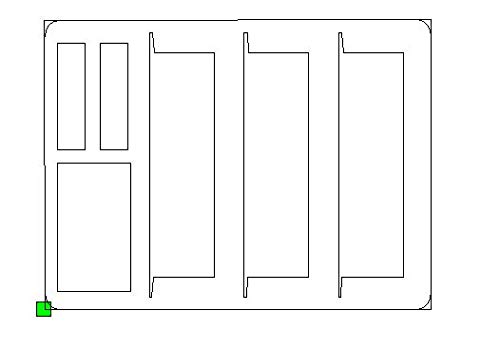 SKB case 3i-2015-10 Foam Insert for Drone Batteries