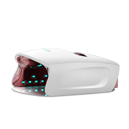 Image of iGel Beauty LED PRO Nail Lamp - Rose Gold, 48W Rechargeable UV /LED Nail Dryer, Cordless with 5200mAh Battery, Motion Sensor, Timer Settings, Low Heat Mode, Professional Gel Nail Lamp