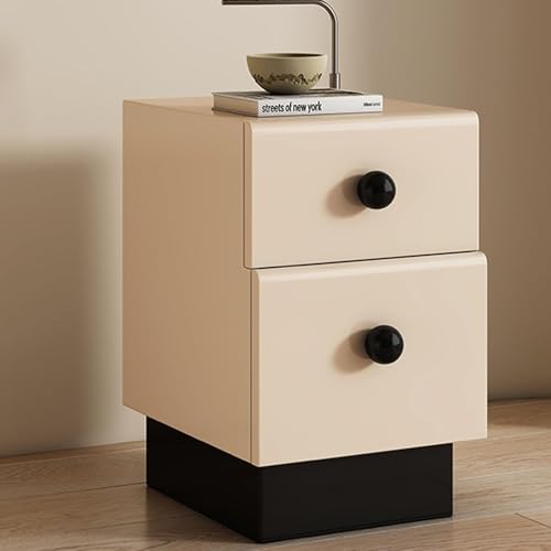Table de chevet en bois massif meuble de rangement peu encombrant - 2