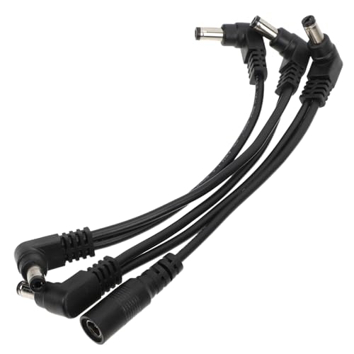 PRETYZOOM Cable de Alimentación para Efectos de Guitarra Salida Compatible Pedales de Guitarra Cable...
