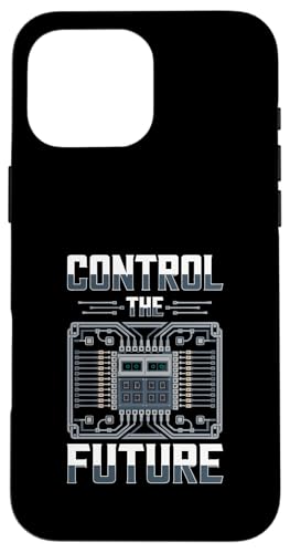 Quantum AI CONTROL THE FUTURE �T�[�L�b�g �X�}�z�P�[�X iPhone 16 Pro Max �p