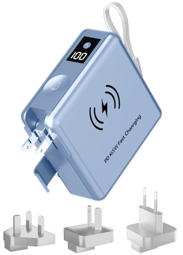 PD65W コンセント一体型モバイルバッテリー 20000mAh