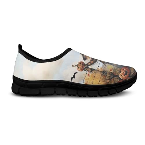 Image of Womens Slip On Walking Shoes Non Slip Loafer Breathable Holiday Travel Shoe Lightweight Casual Low Top Sneakers SizeUS 5.5-11.5