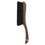 MAGICLULU Anti-Static Piano Cleaning Brush Soft Horsehair, Wooden Handle Keyboard Dust Removal Tool