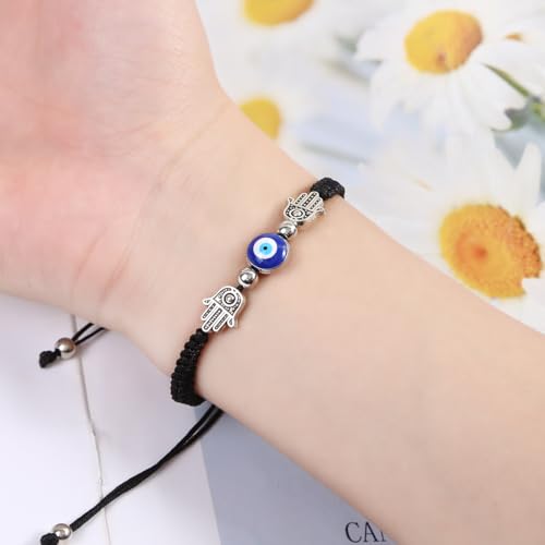 Hamsa Evil Eye Red String Bracelet for Men Women Men Handmade Rope Lucky Protection Bracelet3