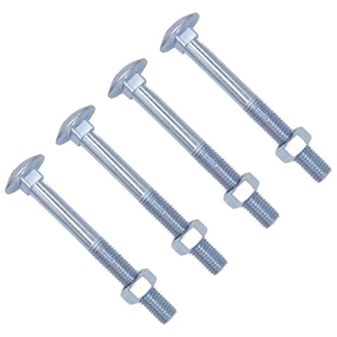 TERF M10 Cup Square Carriage Bolts & Nuts Cover
