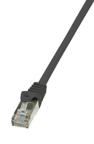 Logilink 0.25M Cat.5E F/Utp Networking Cable Black Cat5E F/Utp (Ftp)