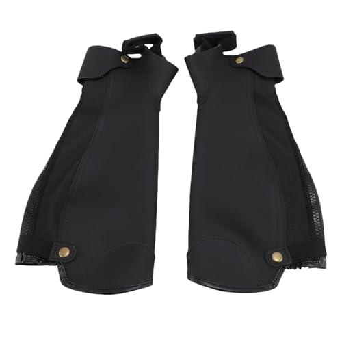 Protector de Piernas, Protector de Piernas Seguro Ajustable para Montar a Caballo, 2 Piezas para Entrenamiento (M)