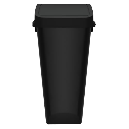 Glad 12 Gallon Trash Can with Clorox Odor Protection | Linkable Waste and Recycling Bin with Swing...