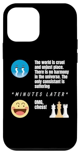 Coque pour iPhone 12 mini Chess Meme Humour Funny Chess Player Chess Pride Club