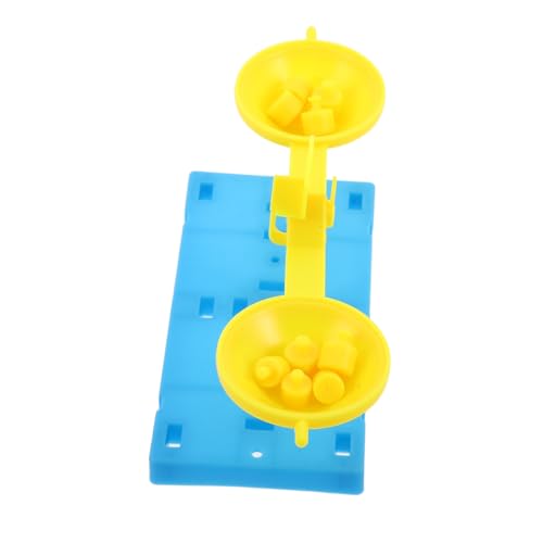 SUPVOX 1 Juego Herramienta de Enseñanza Plástica para Matemáticas y Juguete Educativo Stem para Aula y Hogar Escala de Balance para Exploración Científica