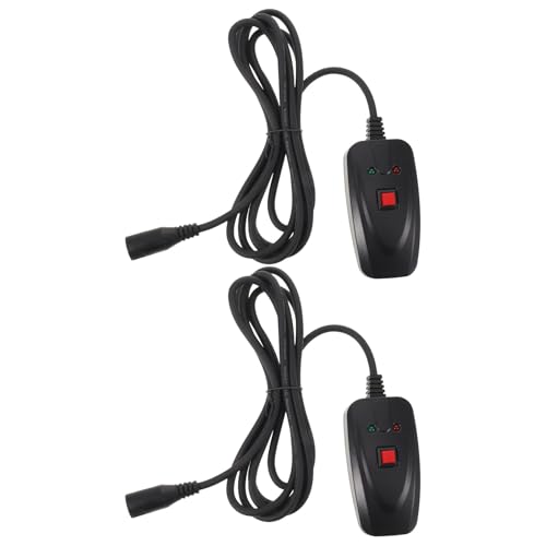 Controlador remoto por cable para máquina de humo, 2 piezas, negro, para bodas, fiestas, DJs y espectáculos en vivo miniatura 1