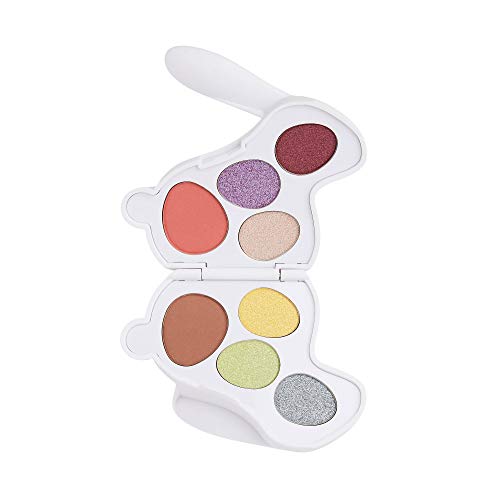 I Heart Revolution, Bunny, Eyeshadow Palette, Fluffy, 8 Shades, 4.8g