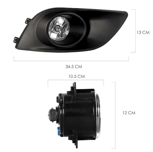 Feu avant antibrouillard LED blanc pour Suzuki Swift 2011-2017 - 3