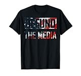 Defund the media UK Flag Anti media activist