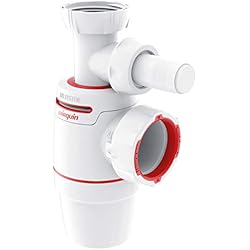 Sifon Para Fregadero Y Lavadora Wirquin 30722155 Wirquin Neo Air - Sifón de fregadero con toma de lavadora D40