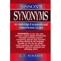 Sisson's Synonyms: An unabridged synonym and related-terms locater 0130956813 Book Cover